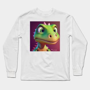 Baby Dinosaur Dino Bambino - Thomas Long Sleeve T-Shirt